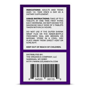 Solamenta For Mood Balance - Indications Panel
